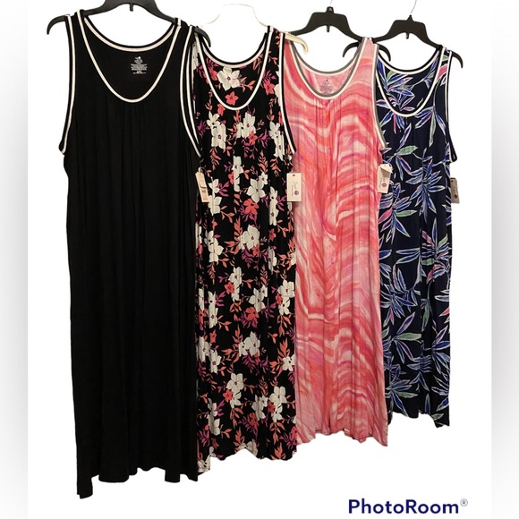 Secret Treasures Other - SECRET TREASURES 4 Piece Bundle of Midi gowns